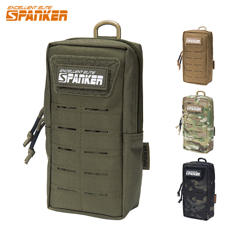 Edc Carry Case - ยุทธวิธีMolleเอวกระเป๋าฉุกเฉินกลางแจ้งEDCกระเป๋าโทรศัพท์แพ็คกีฬาปีนเขาวิ่งอุปกรณ์เสริมเครื่องมือล่าสัตว์กระเป๋า