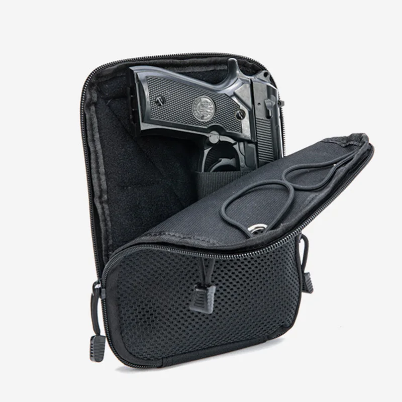 Edc Concealed Carry Fanny Pack - Molle ยุทธวิธีปกปิดปืนกระเป๋า EDC นิตยสารสําหรับ Universal ปืนพกปืนพกพกพา