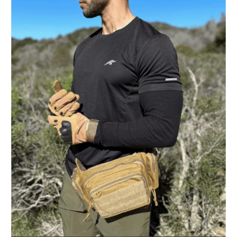Edc Concealed Carry Fanny Pack - กระเป๋าคาดเอวกันน้ำแบบยุทธวิธี Molle EDC 1 ชิ้น สำหรับพกพาแบบซ่อนตัว
