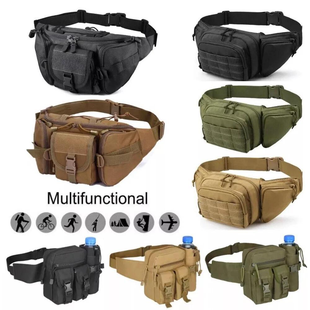 Edc Concealed Carry Fanny Pack - ยุทธวิธี Fanny Pack สําหรับชายปกปิดพกพา CCW Holster