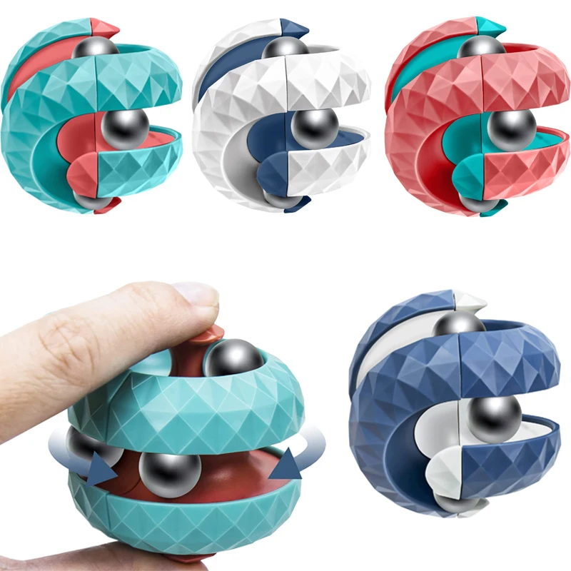 Fidget Spinner Bearing - ลูกบอลบีบคลายเครียด ของเล่นเสริมสมาธิ ลดความเครียด ของขวัญฝึกสมาธิ