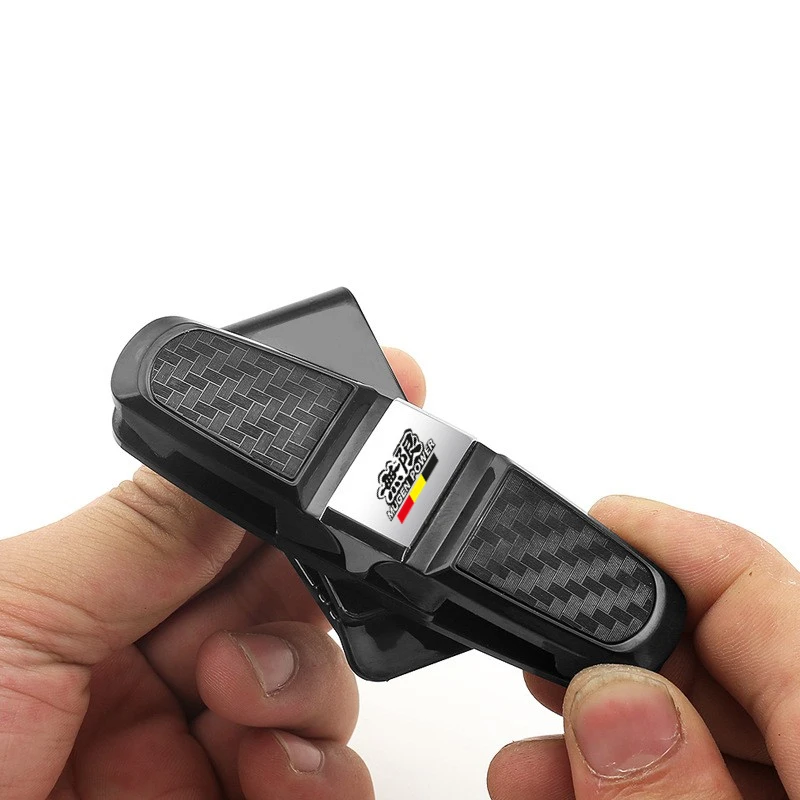 Edc Carry Pen - MUGEN รถแว่นตา Auto Sun Visor แว่นตาแว่นตากันแดดคลิปการ์ดผู้ถือตั๋วปากกาคลิปกล่อง