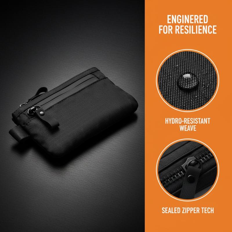 กระเป๋าใส่เหรียญกันน้ำแบบยุทธว - Edc Carry Card บทวิจารณ์และราคา