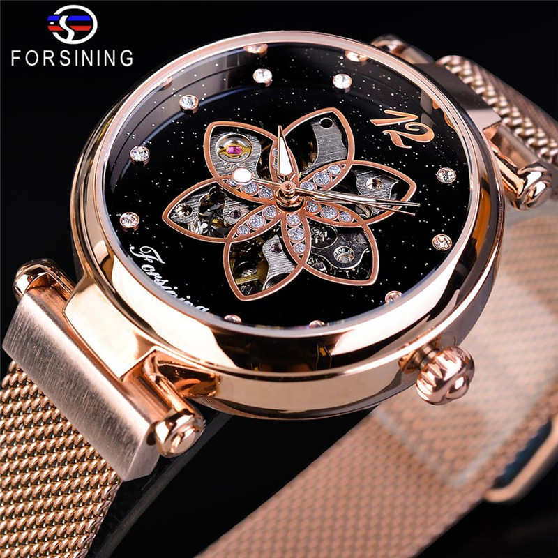 นาฬิกาข้อมือผู้หญิง Forsining  - Watch Winder Compact บทวิจารณ์และราคา