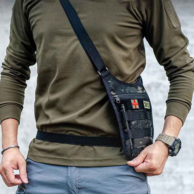 ใต้วงแขนยุทธวิธีกระเป๋าสะพายกร - Edc Carry Box บทวิจารณ์และราคา