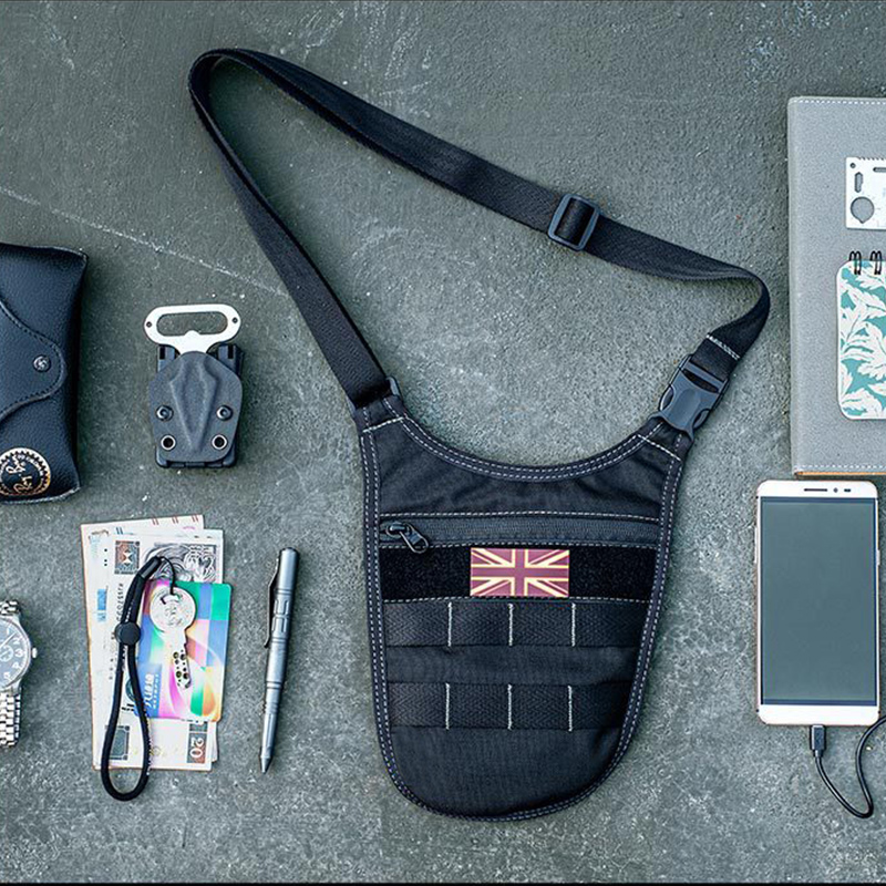 ใต้วงแขนยุทธวิธีกระเป๋าสะพายกร - Edc Carry Box บทวิจารณ์และราคา