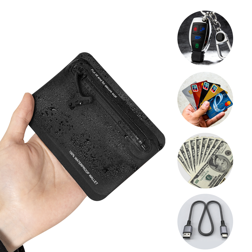 กระเป๋าใส่เหรียญซิปกันน้ำ กระเ - Edc Carry Card บทวิจารณ์และราคา