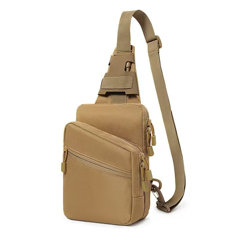 กระเป๋าสะพายข้างแบบยุทธวิธี กร - Edc Concealed Carry Fanny Pack บทวิจารณ์และราคา