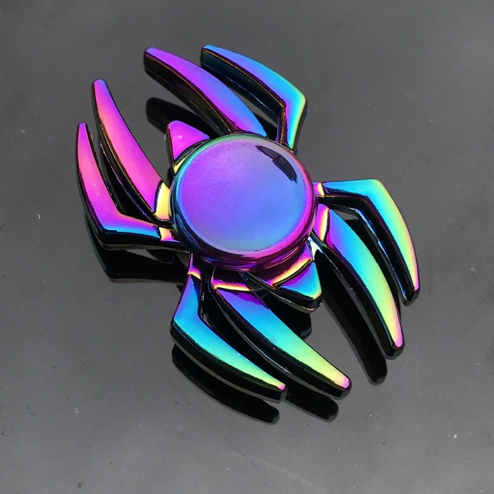 ใหม่โลหะผสมสังกะสีที่มีสีสัน F - Fidget Spinner Bearing บทวิจารณ์และราคา